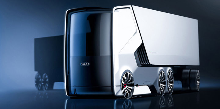 Audi Truck Concept A by Artem Smirnov and Vladimir Panchenko