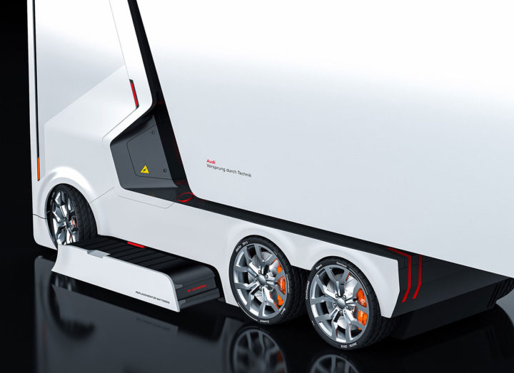 Audi Truck Concept A by Artem Smirnov and Vladimir Panchenko