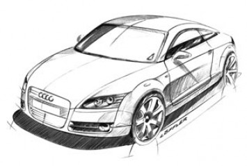 Audi TT Design Sketch