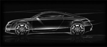 Audi TT Design Sketch