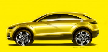 Audi TT Offroad Concept Design Sketch