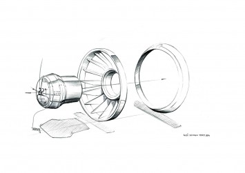 Audi TT Offroad Concept Interior Design Sketch Air Vents