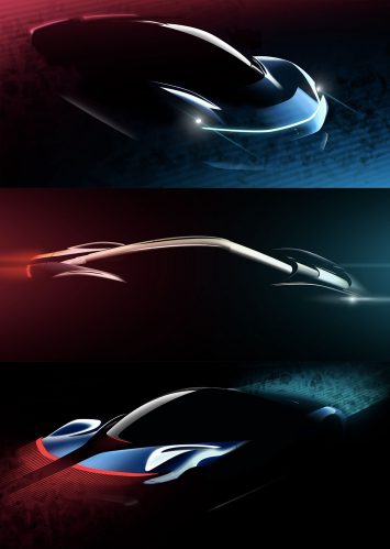 Automobili Pininfarina PF0 All Design Sketches