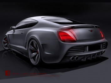 Bentley Continental GT by Vilner - Design Sketch