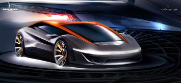 Bertone Nuccio Concept - Design Sketch