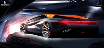 Bertone Nuccio Concept - Design Sketch