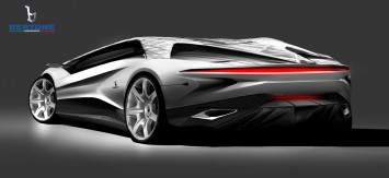 Bertone Nuccio Concept - Design Sketch