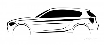 BMW 1 Series Design Sketch