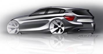 BMW 1 Series Design Sketch