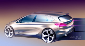 BMW 2 Series Active Tourer - Design Sketch