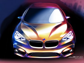 BMW 2 Series Active Tourer - Design Sketch