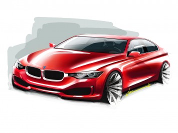 BMW 3 Series Design Sketch