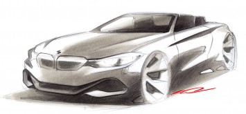 BMW 4 Series Convertible - Design Sketch