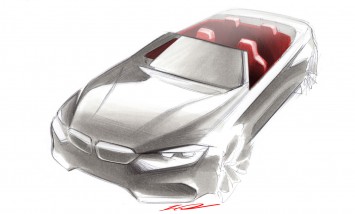 BMW 4 Series Convertible - Design Sketch