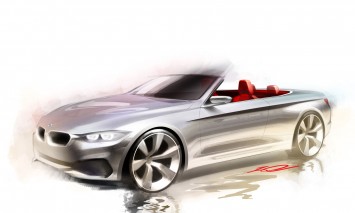 BMW 4 Series Convertible - Design Sketch