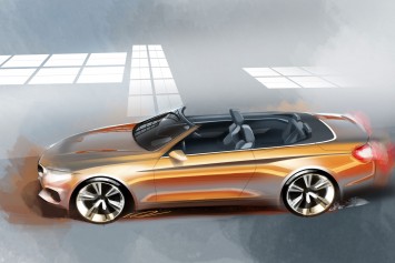 BMW 4 Series Convertible - Design Sketch