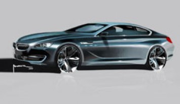 BMW 6 Series Coupe Concept Design Sketch