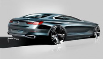 BMW 6 Series Coupe Concept Design Sketch