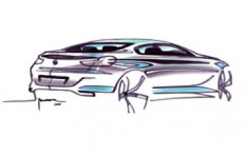 BMW 6 Series Coupe Concept Design Sketch