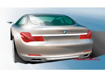 BMW 7 Series Design Sketch by Karim Habib