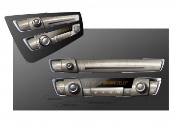 BMW Climate Control System Design Sketch