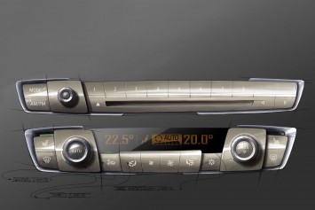 BMW Climate Control System Design Sketch