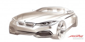 BMW Concept 4 Series Coupe - Design Sketch