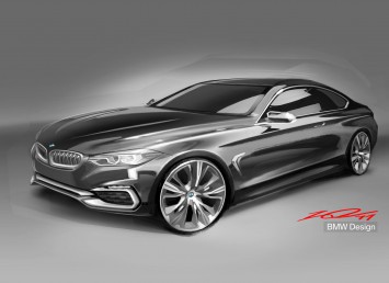 BMW Concept 4 Series Coupe - Design Sketch