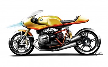 BMW Concept Ninety Design Sketch