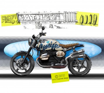 BMW Concept Path 22 - Design Sketch Illustration