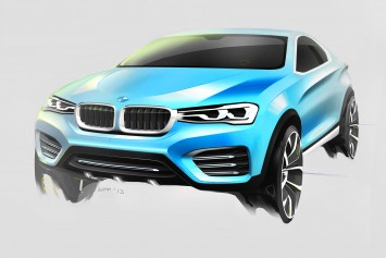 BMW Concept X4 Design Sketch