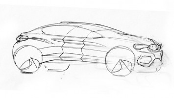 BMW Concept X4 Design Sketch