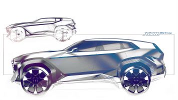 BMW Concept XM Design Sketches