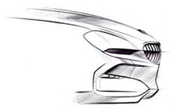 BMW Gran Coupe Concept Design Sketch