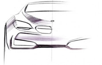 BMW Gran Coupe Concept Design Sketch