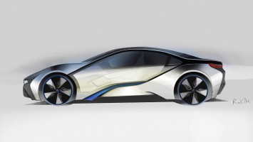 BMW i 8 Concept - Design Sketch