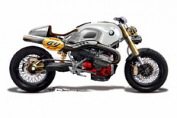 BMW Lo Rider Concept Design Sketch