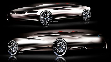 BMW MZ8 Concept Design Sketches