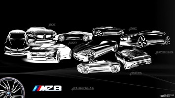 BMW MZ8 Concept Design Sketches