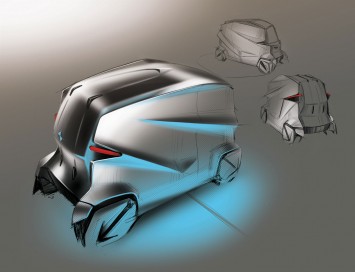 BMW Quart Concept by Yujin Kim - Design Sketches