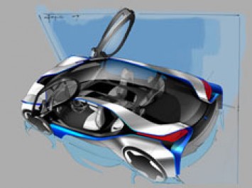 BMW Vision EfficientDynamics Design Sketch