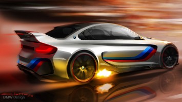 BMW Vision Gran Turimo Concept - Design Sketch