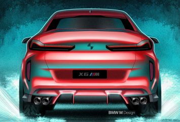 BMW X6M Competition Design Sketch Render