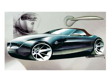 BMW Z4 2003 Design Sketch