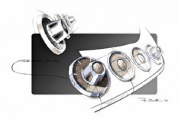 BMW Z4 Interior Design Sketch