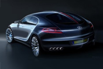 Bugatti 16C Galibier Concept Design Sketch