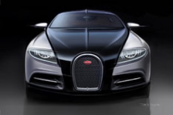 Bugatti 16C Galibier Concept Design Sketch