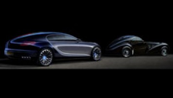 Bugatti 16C Galibier Concept Design Sketch