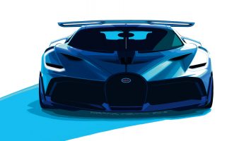 Bugatti Divo Design Sketch Render