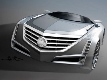 Cadillac Ciel Concept Design Sketch